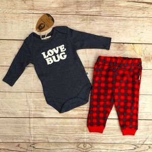 Rabbit + Bear 2-pc set - NEW